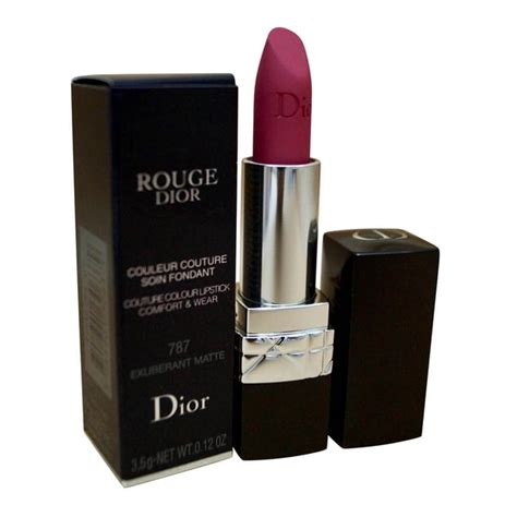 Dior Exuberant Matte (787) Rouge Dior Lip Color Product Info